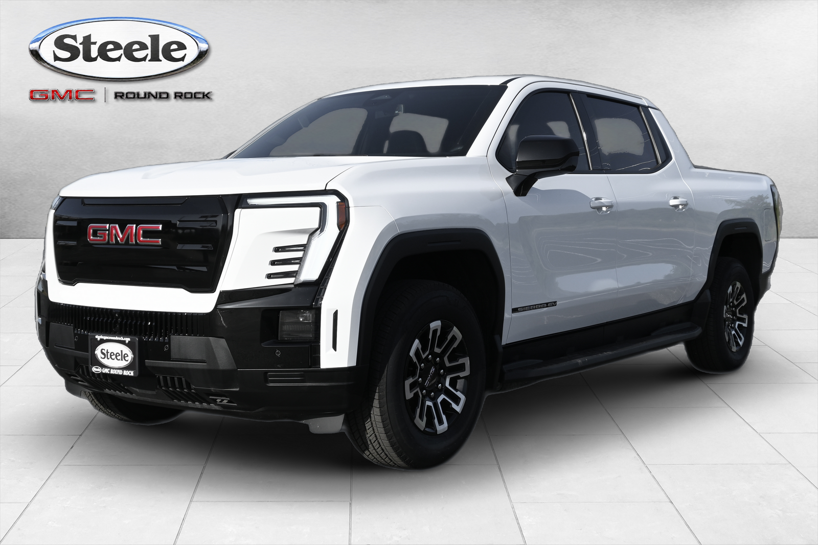 Summit White 2026 GMC Sierra EV Pickup Truck All-Wheel Drive 1-Speed Automatic