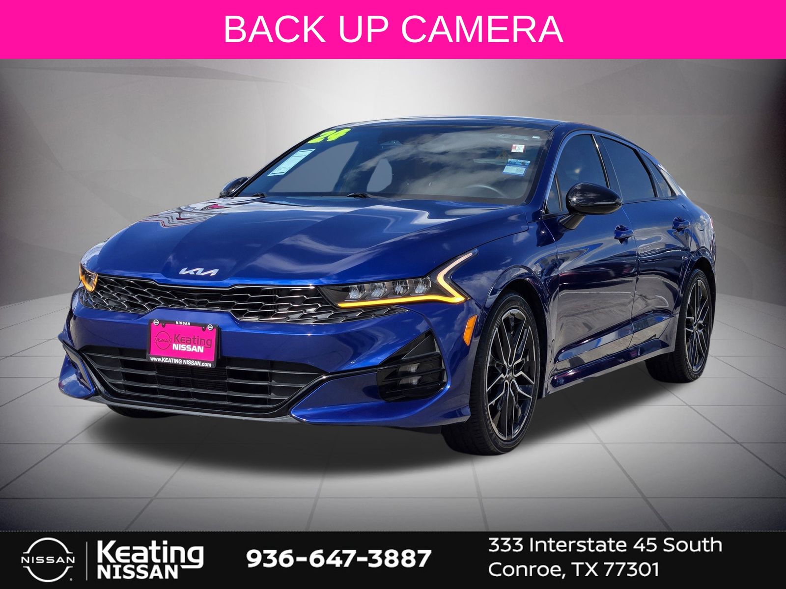 2024 Kia K5 GT Blue at Joe Myers Mazda Kia