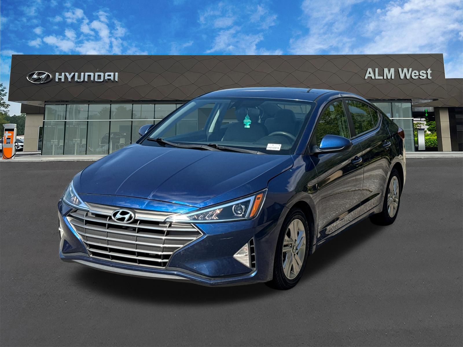 Lakeside Blue 2019 Hyundai Elantra Sedan Front-Wheel Drive 6-Speed Automatic