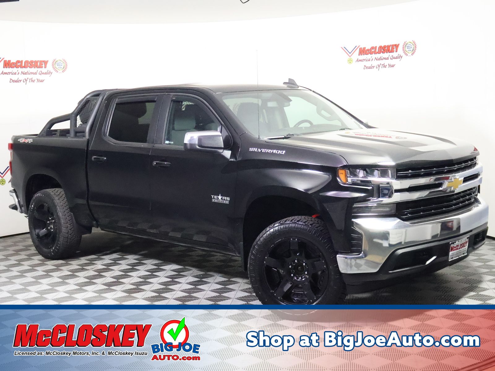 Black 2021 Chevrolet Silverado 1500 Pickup Truck Four-Wheel Drive 8-Speed Automatic