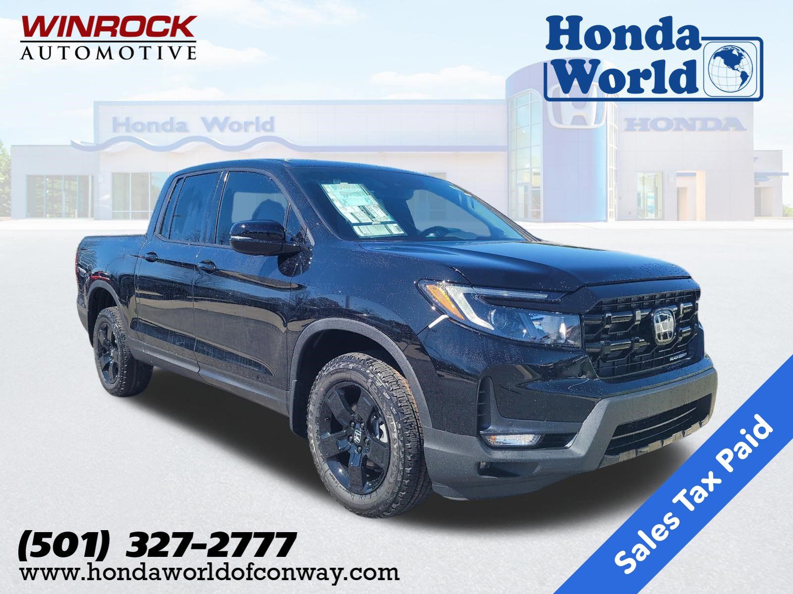 2026 Honda Ridgeline Black Edition AWD