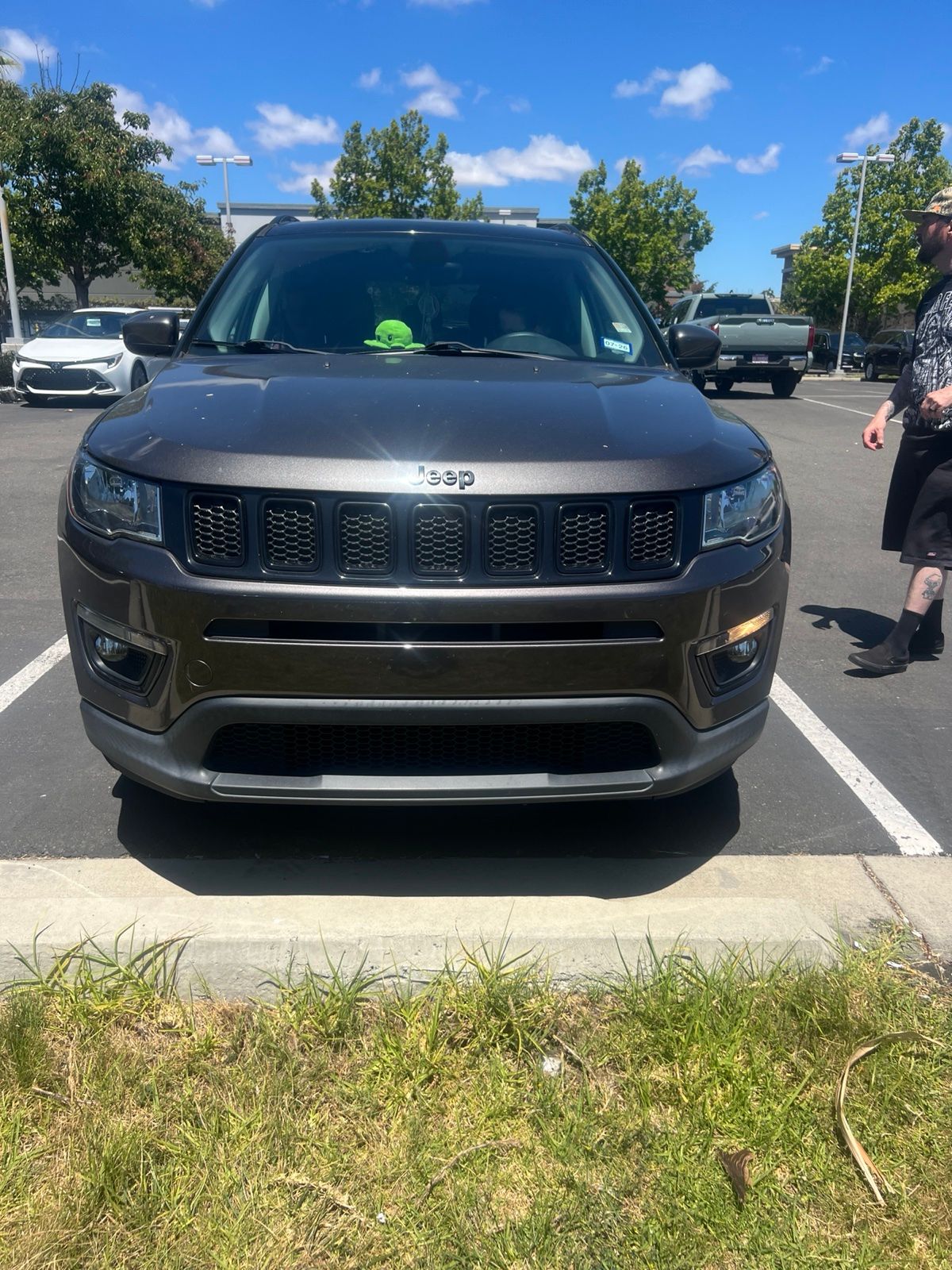 Gray (Granite Crystal Metallic Clearcoat) 2018 Jeep Compass SUV / Crossover Four-Wheel Drive 9-Speed Automatic