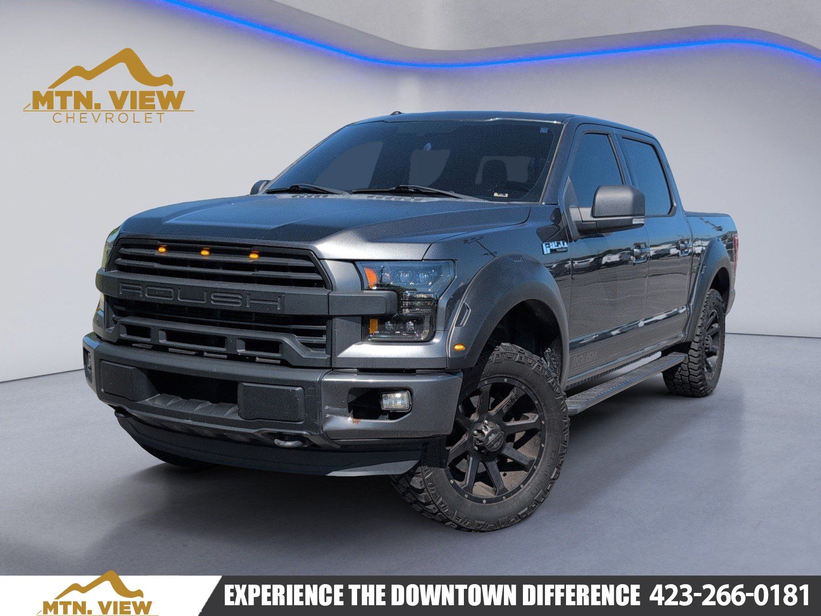 Gray (Magnetic) 2016 Ford F-150 Pickup Truck Four-Wheel Drive 6-Speed Automatic