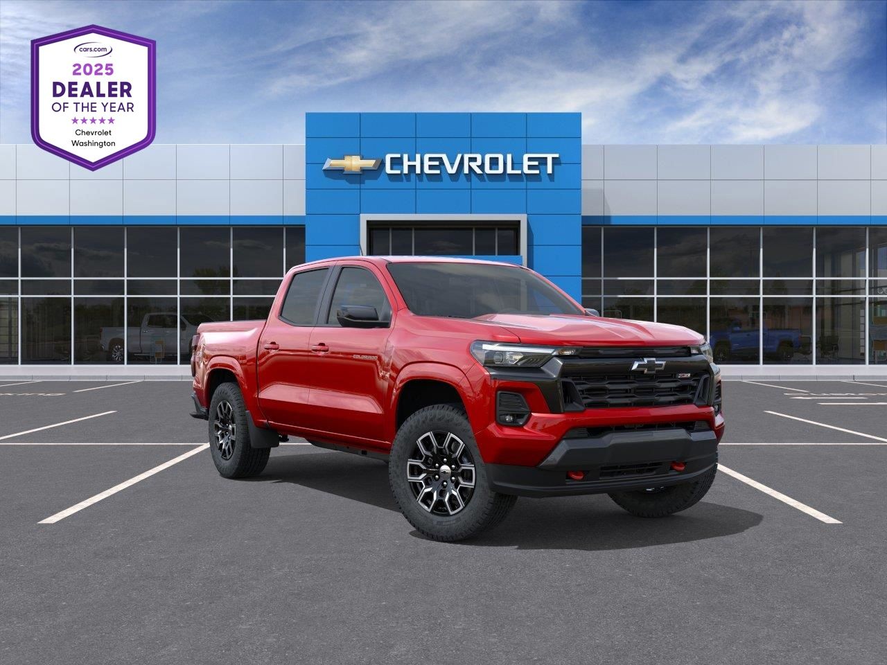 Radiant Red Tintcoat 2026 Chevrolet Colorado Pickup Truck Four-Wheel Drive 8-Speed Automatic