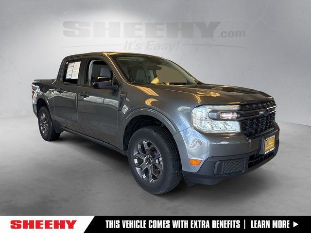 Carbonized Gray Metallic 2024 Ford Maverick XLT SuperCrew FWD Pickup Truck Front-Wheel Drive Continuously Variable Transmission