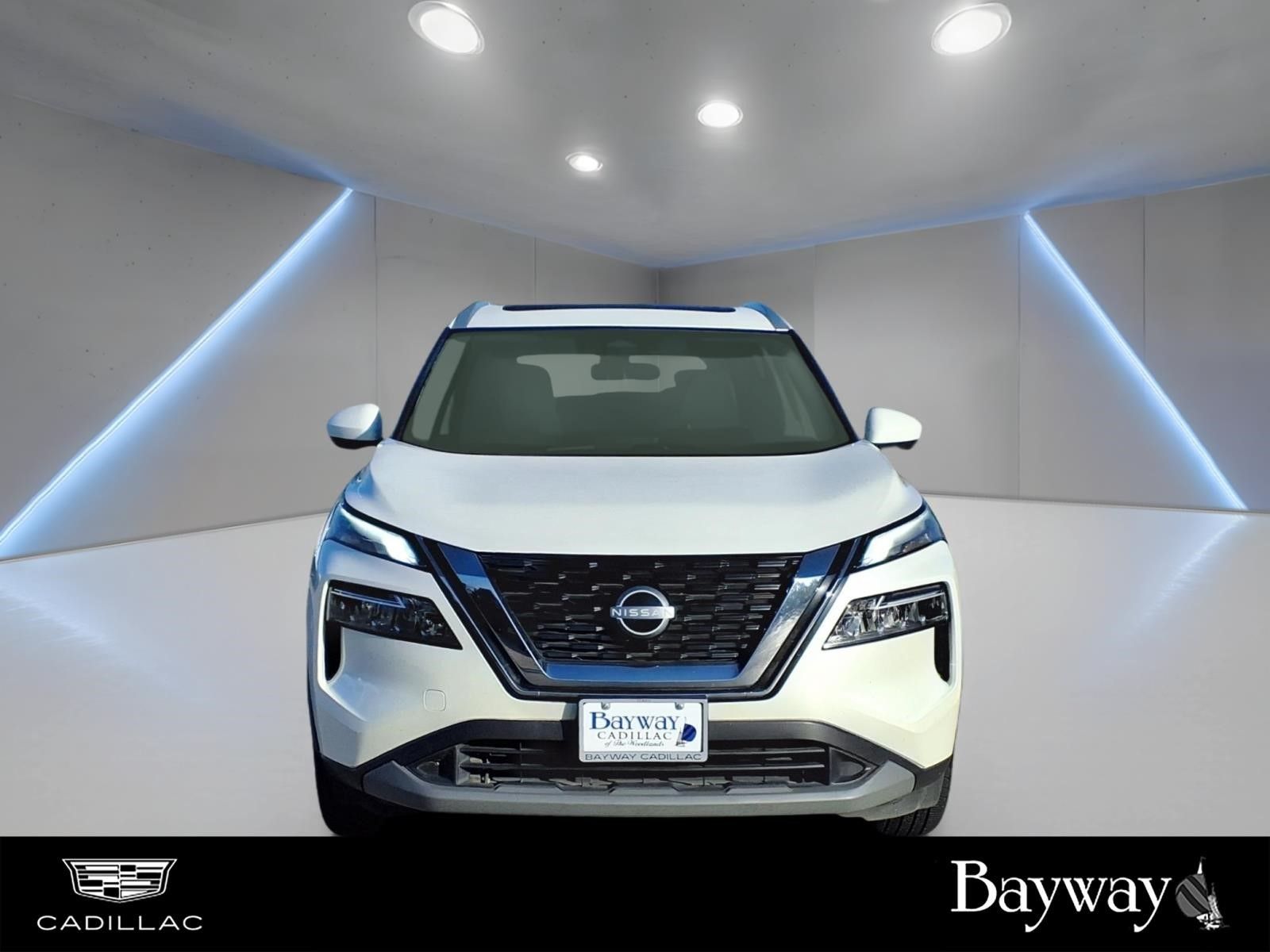 2023 Nissan Rogue SV White at Don McGill Toyota