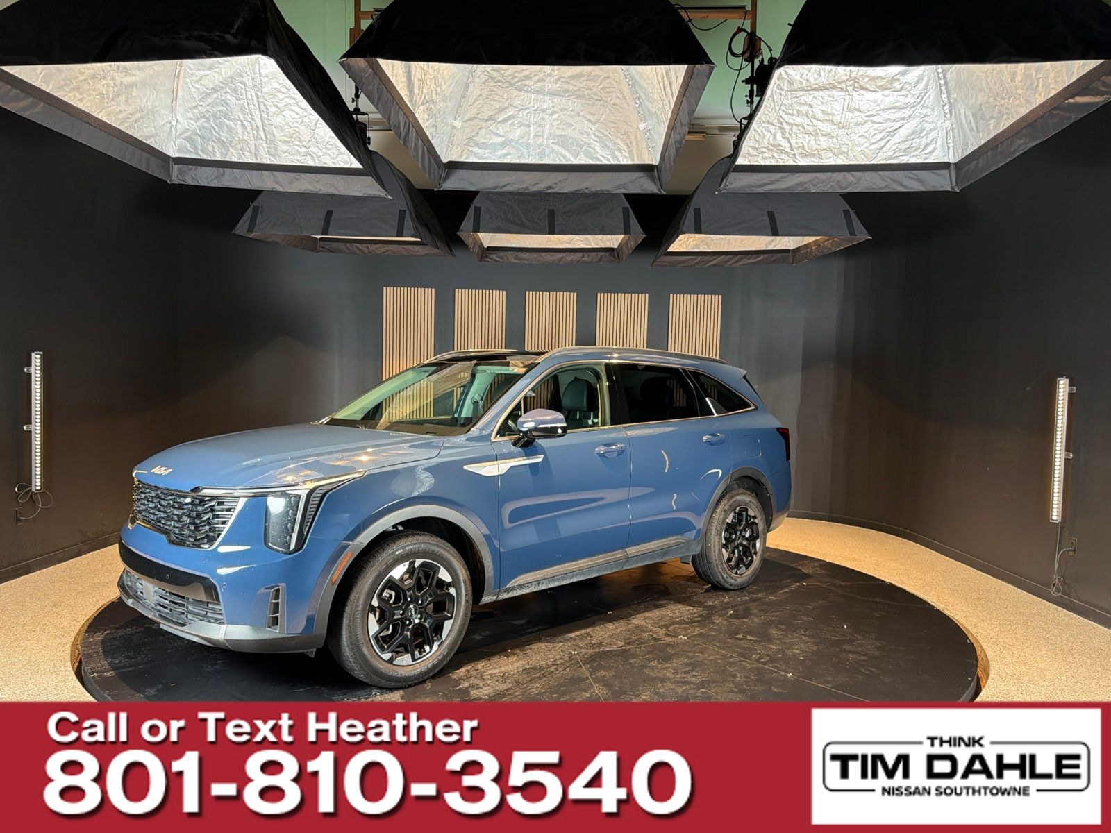 Midnight Lake Blue 2024 Kia Sorento SUV / Crossover All-Wheel Drive 8-Speed Automatic