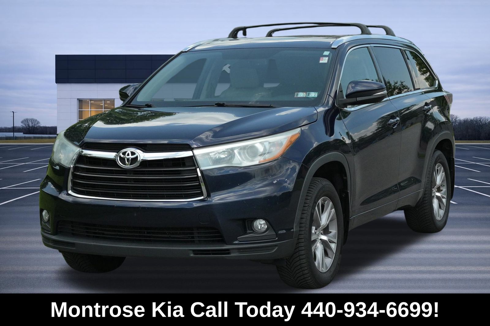 Nautical Blue Metallic 2015 Toyota Highlander SUV / Crossover Front-Wheel Drive 6-Speed Automatic Overdrive