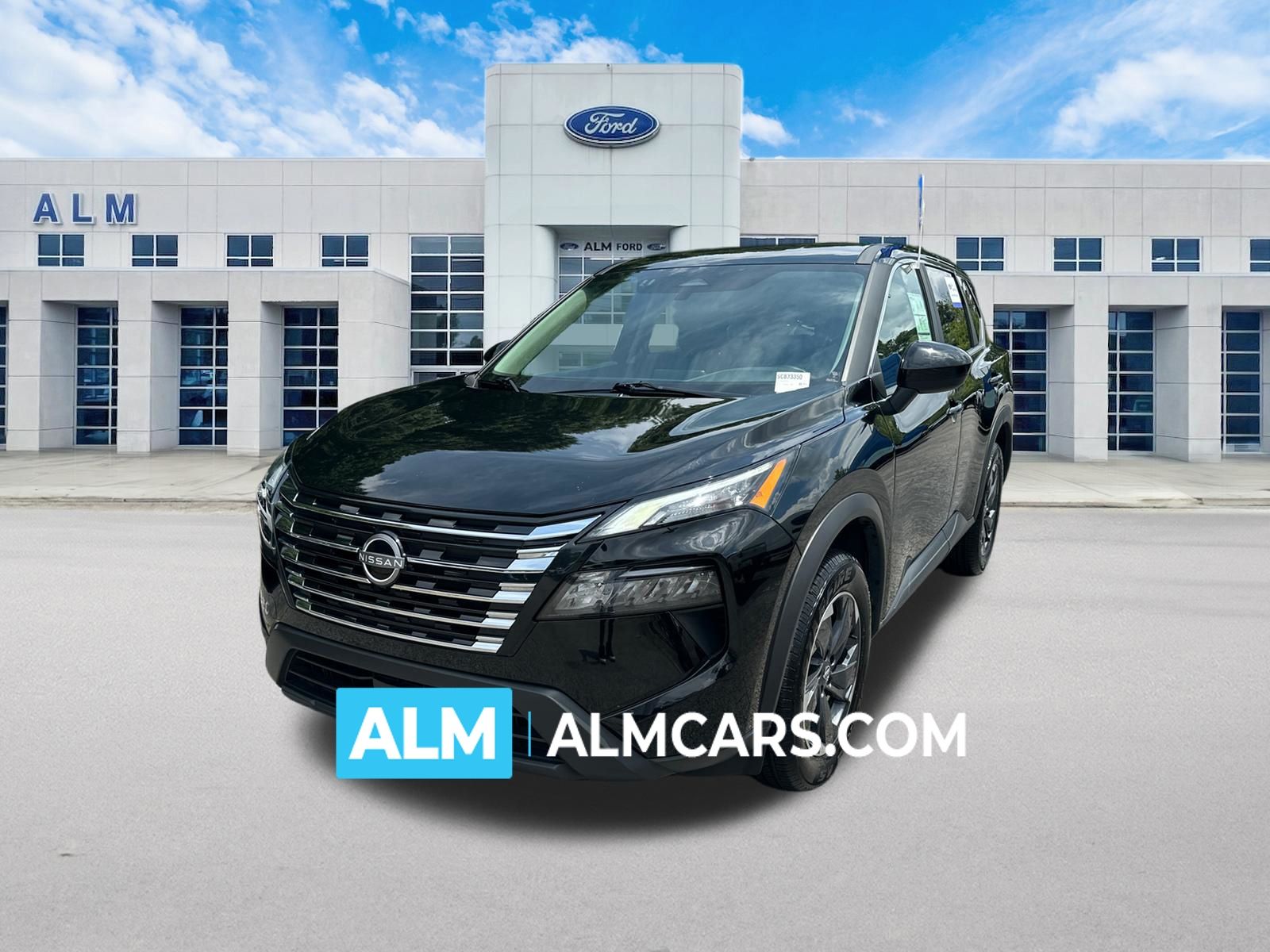Super Black 2025 Nissan Rogue SUV / Crossover Front-Wheel Drive Continuously Variable Transmission