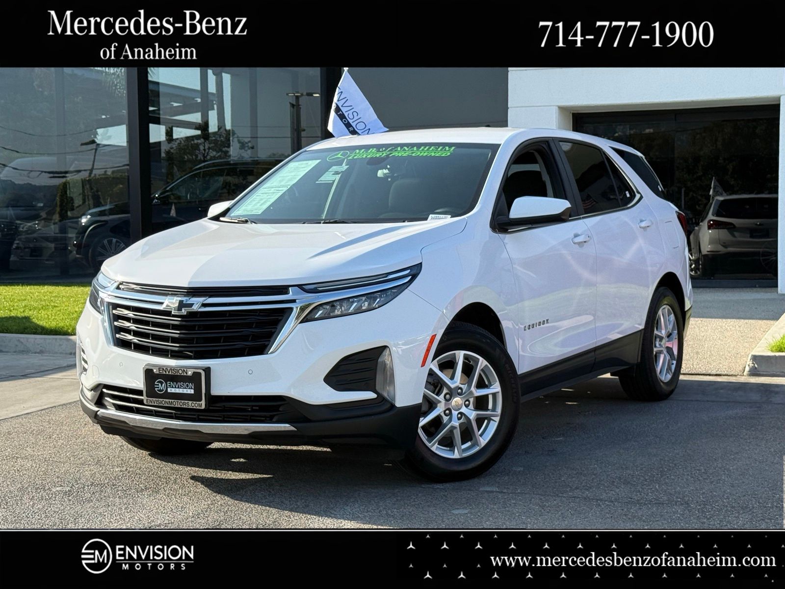 Summit White 2022 Chevrolet Equinox SUV / Crossover Front-Wheel Drive 6-Speed Automatic Overdrive