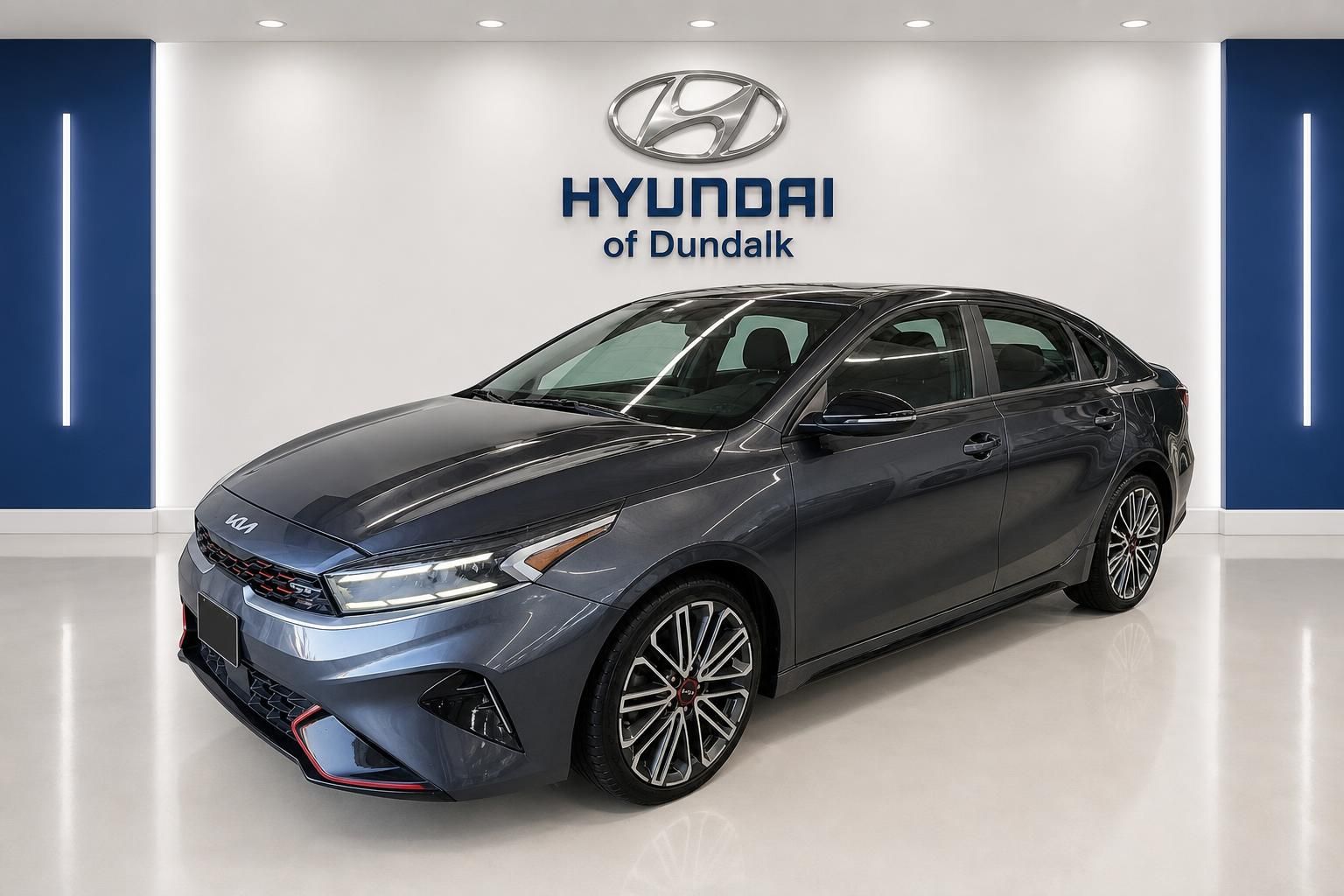 Gravity Gray 2023 Kia Forte Sedan Front-Wheel Drive 7-Speed Automatic
