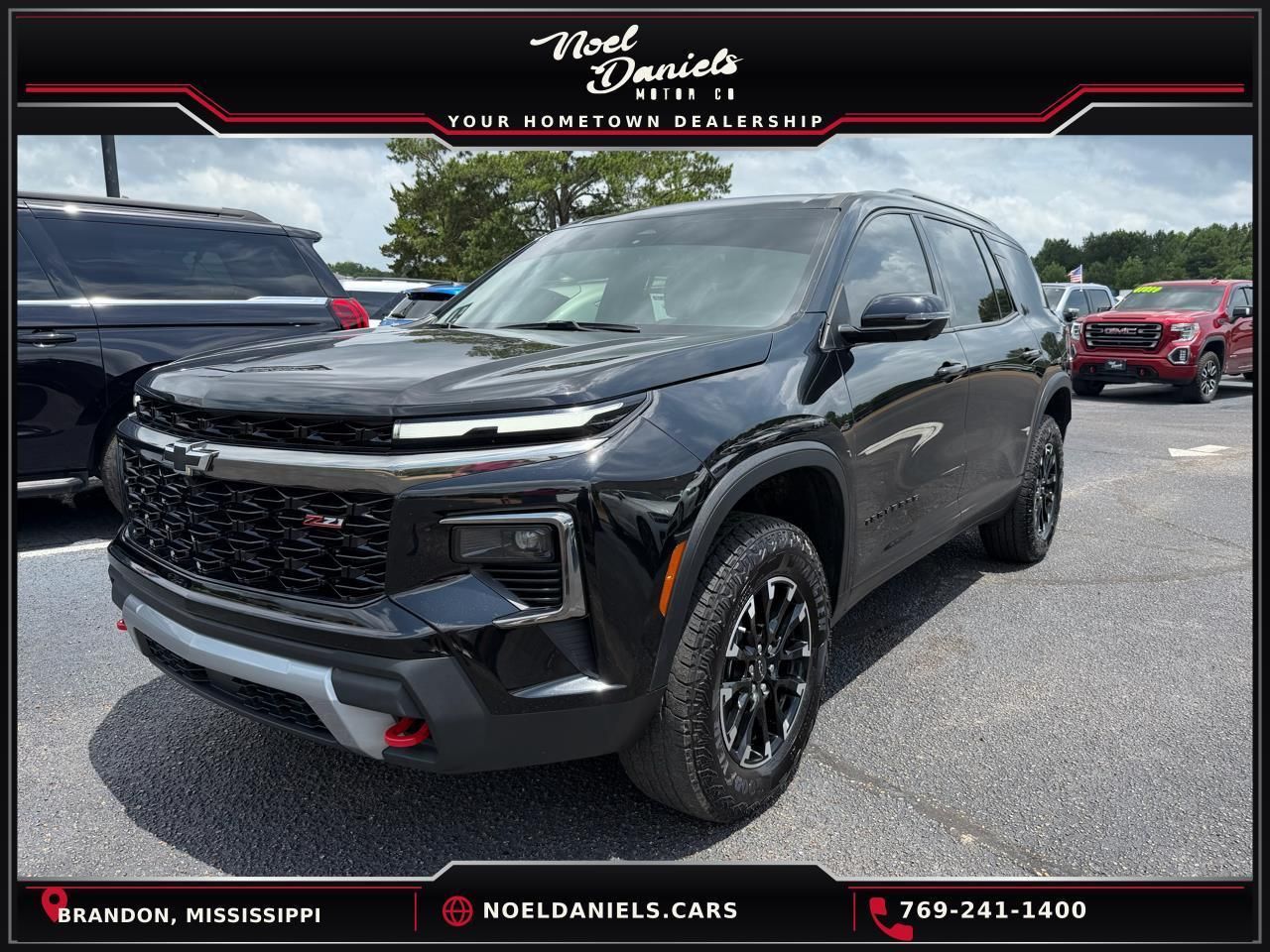 Black Metallic 2024 Chevrolet Traverse SUV / Crossover Four-Wheel Drive Automatic