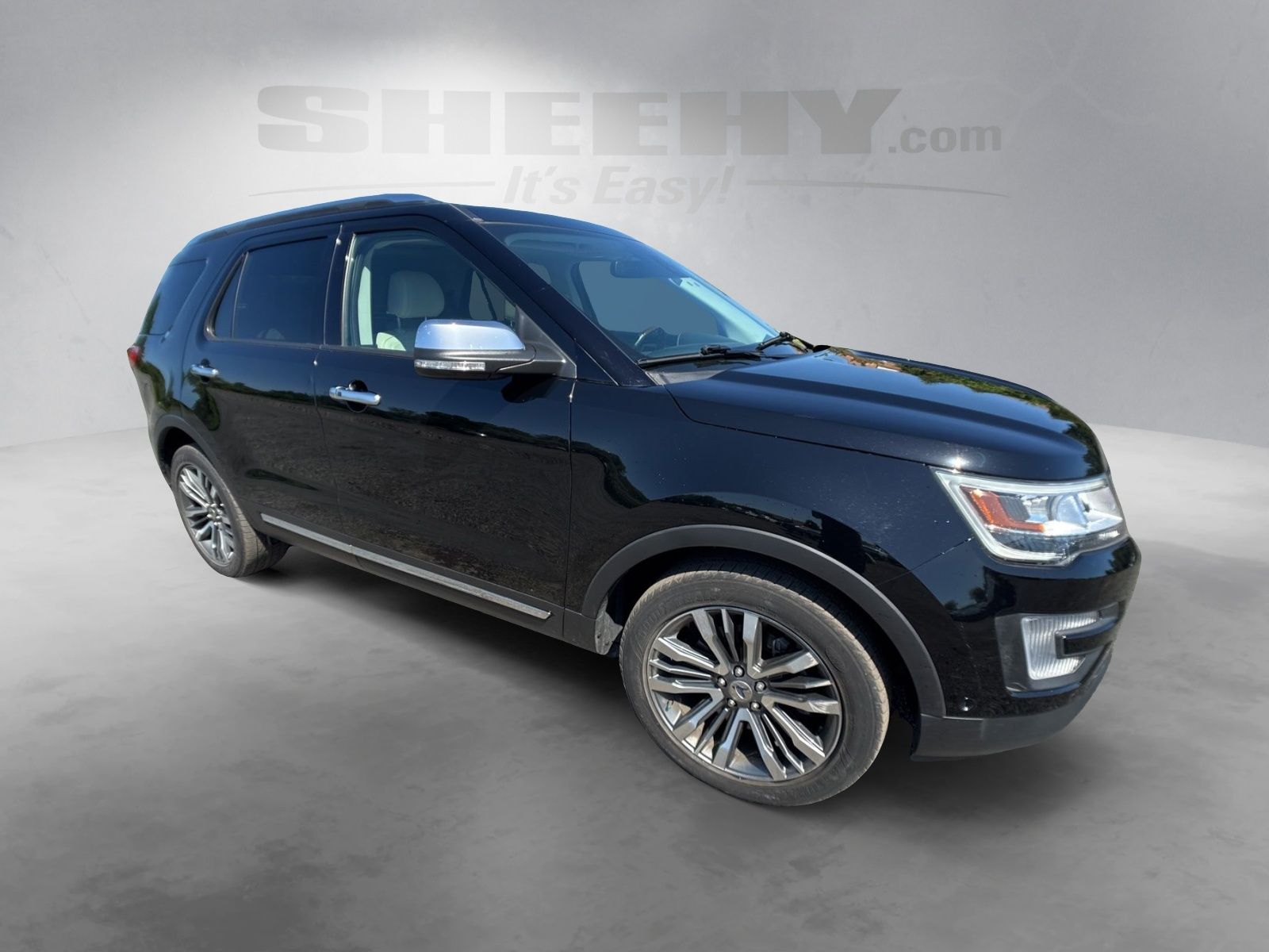 Used 2017 Shadow Black Ford Platinum image 2