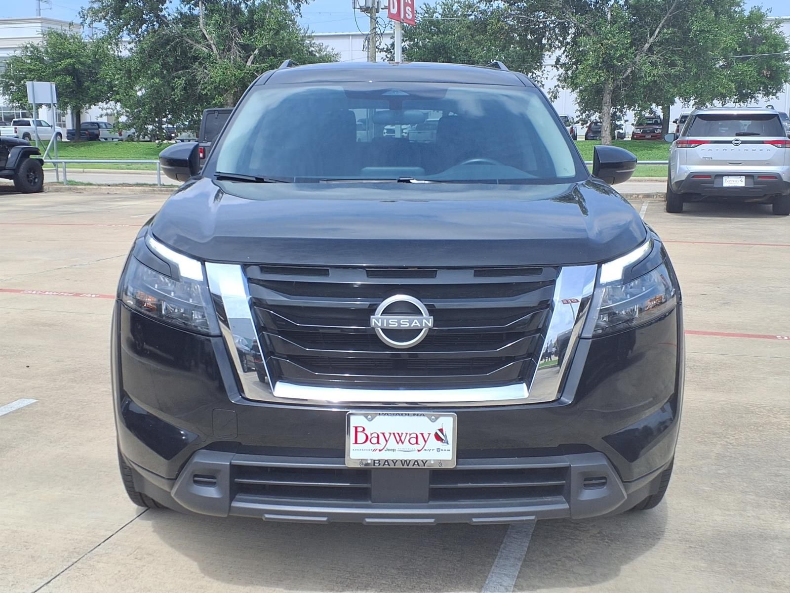 2025 Nissan Pathfinder SV Black at Bravo Nissan