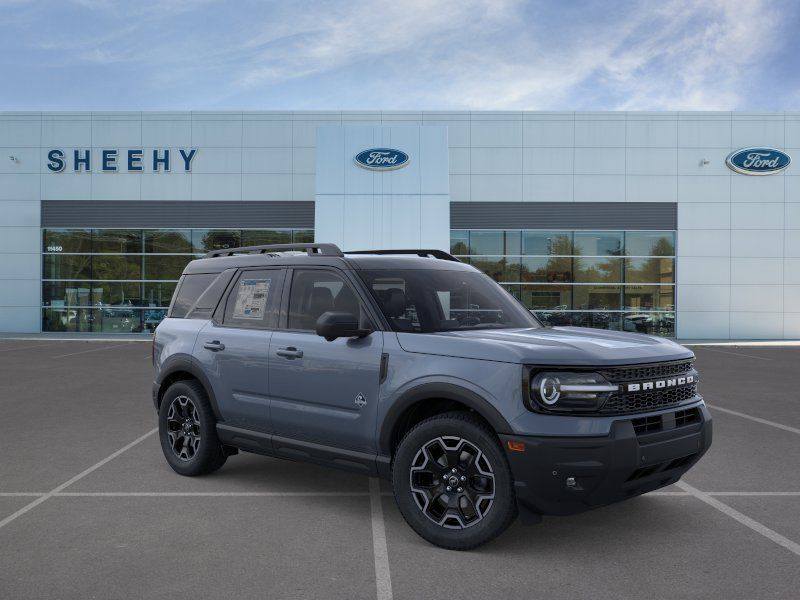 New 2025 Azure Gray Metallic Tri-Coat Ford Outer Banks image 7