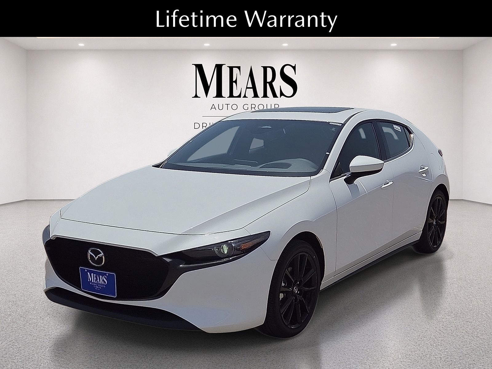 Snowflake White Pearl Mica 2026 Mazda MAZDA3 Hatchback Front-Wheel Drive 6-Speed Manual