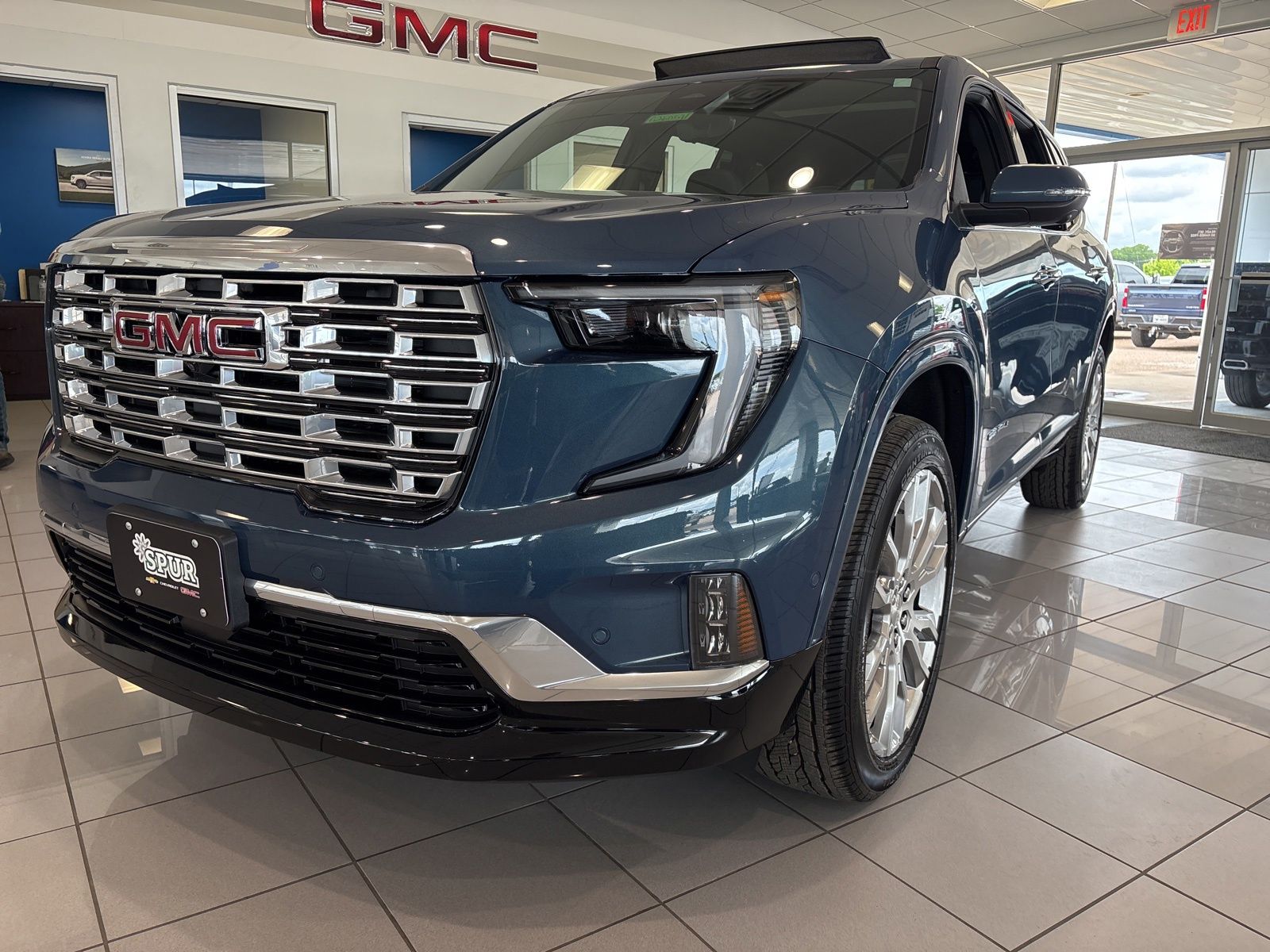 Downpour Metallic 2026 GMC Acadia SUV / Crossover Four-Wheel Drive 8-Speed Automatic