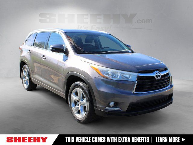 Predawn Gray Mica 2016 Toyota Highlander Limited AWD SUV / Crossover All-Wheel Drive 6-Speed Automatic Overdrive