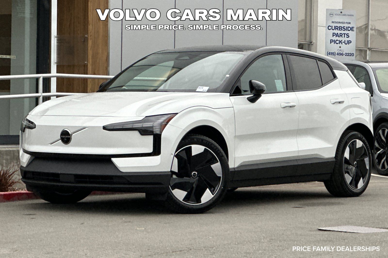 Crystal White 2026 Volvo EX30 SUV / Crossover All-Wheel Drive 1-Speed Automatic