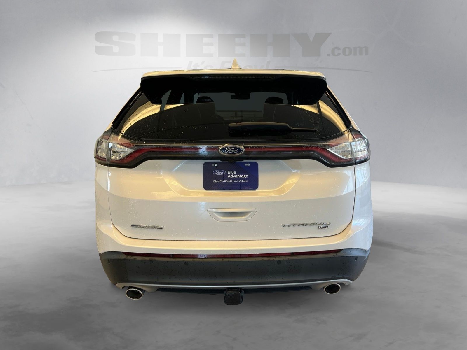 Certified Used 2017 White Platinum Clearcoat Metallic Ford Titanium image 15