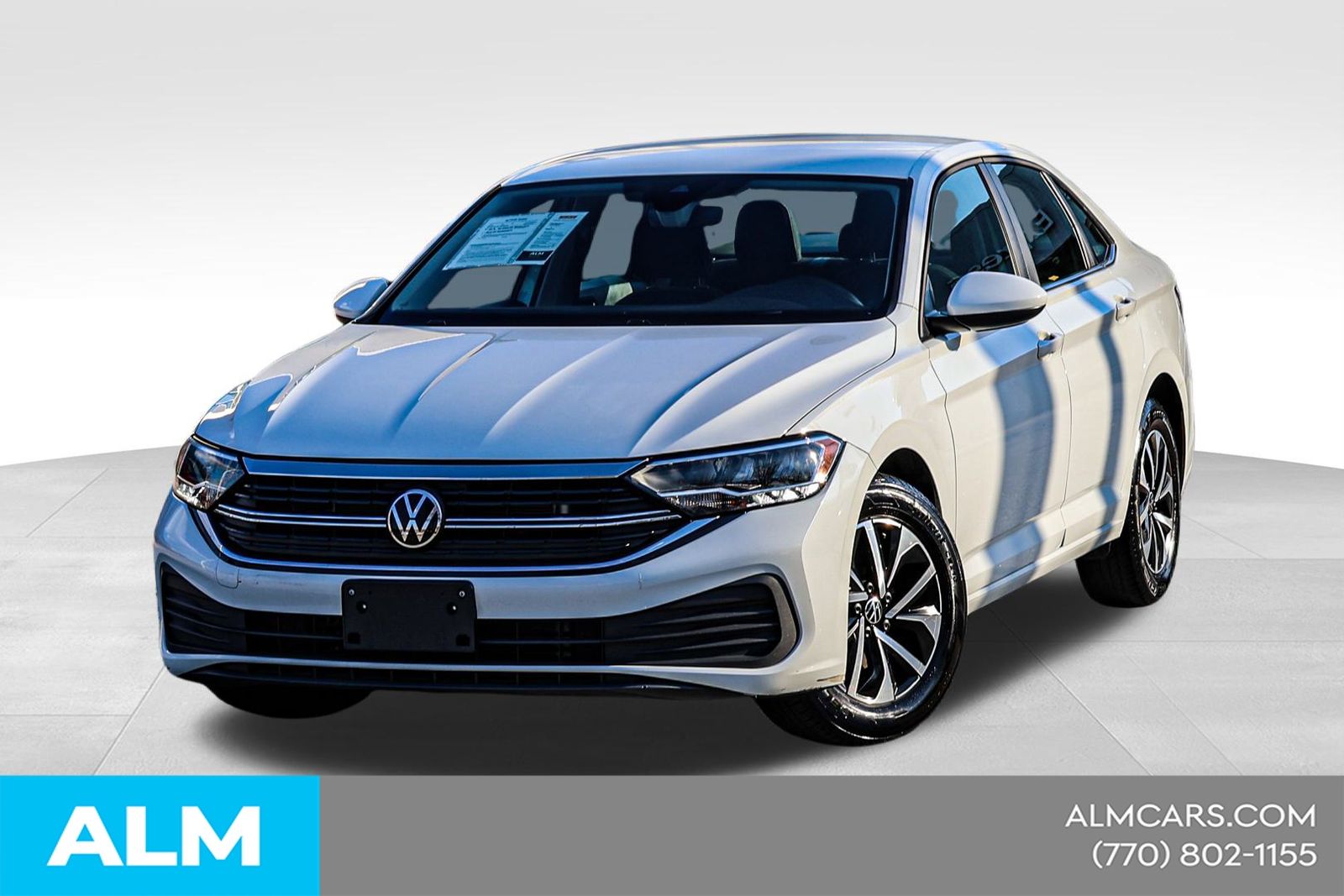 White 2024 Volkswagen Jetta S FWD Sedan Front-Wheel Drive 8-Speed Automatic