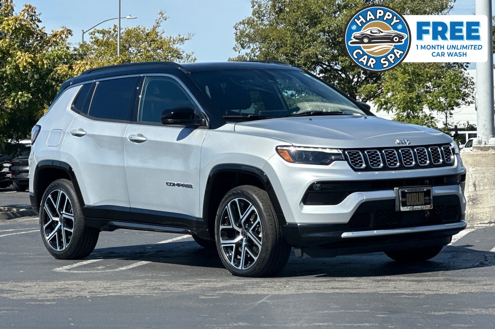 Silver Zynith Metallic Clearcoat 2025 Jeep Compass SUV / Crossover Four-Wheel Drive 8-Speed Automatic