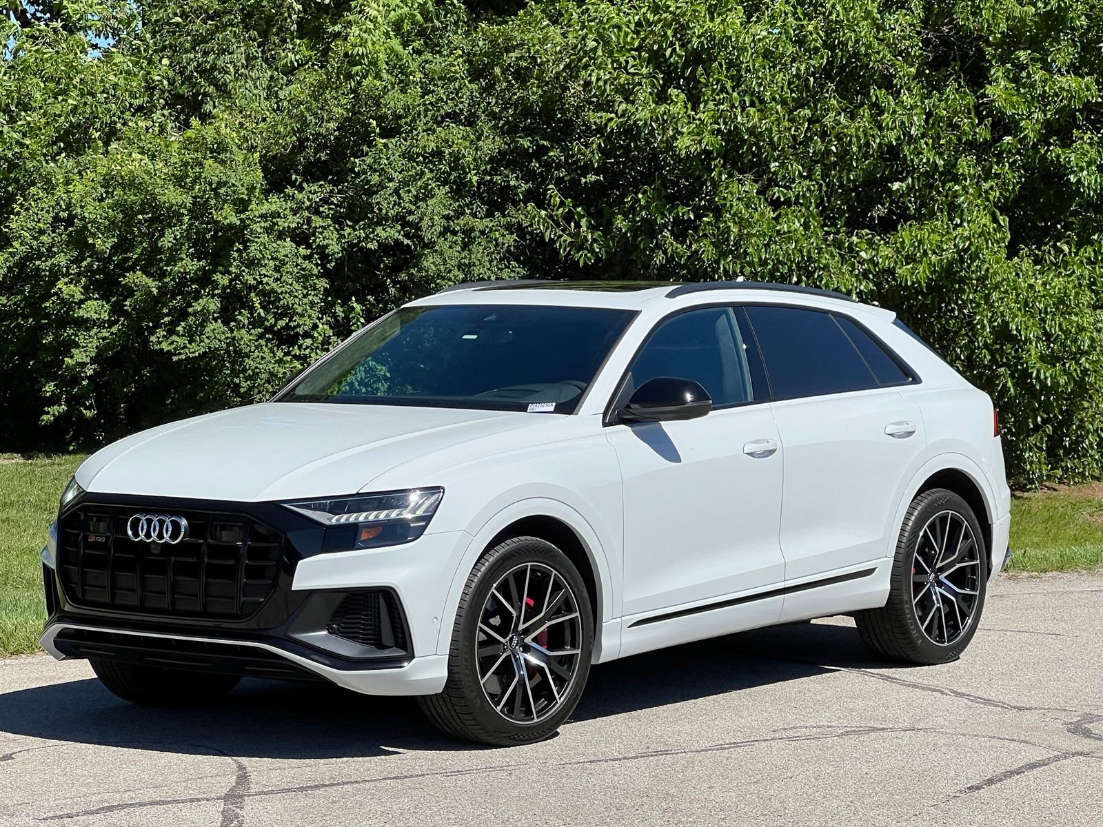 Glacier White Metallic 2020 Audi SQ8 4.0T quattro Prestige SUV / Crossover All-Wheel Drive 8-Speed Automatic