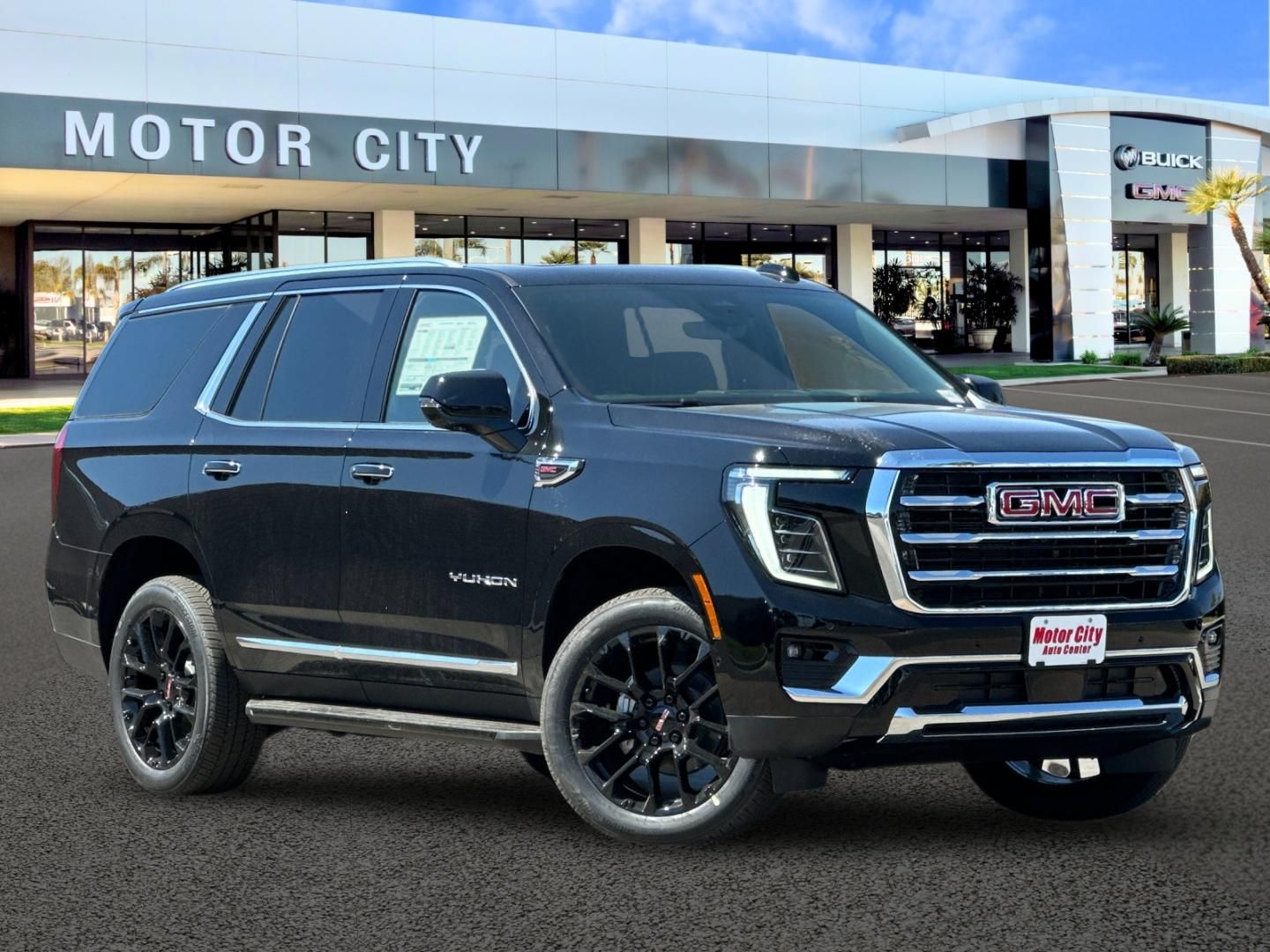 Onyx Black 2026 GMC Yukon Elevation 4WD SUV / Crossover Four-Wheel Drive