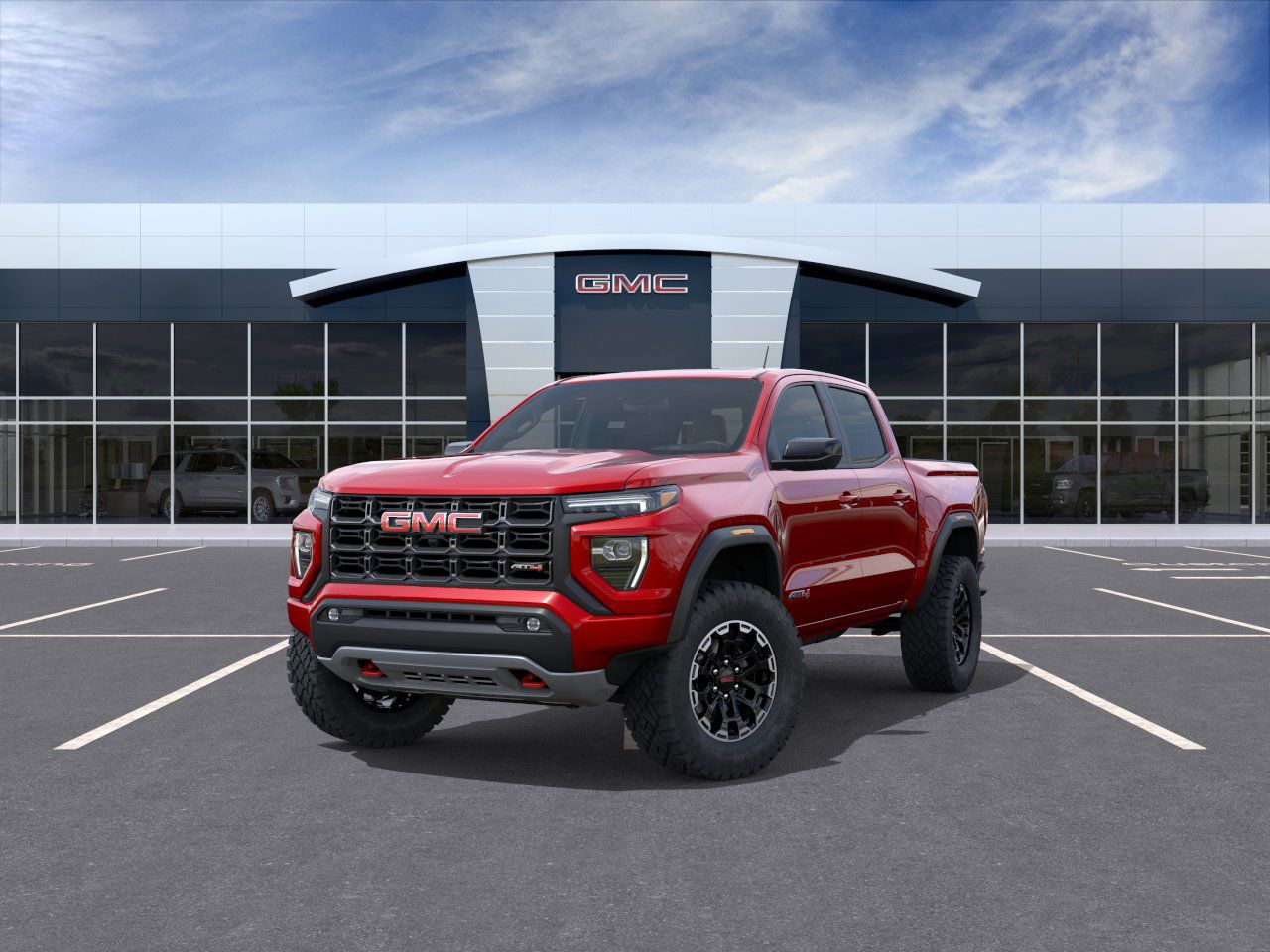 2026 GMC Canyon AT4 Red at Ross Downing Buick GMC