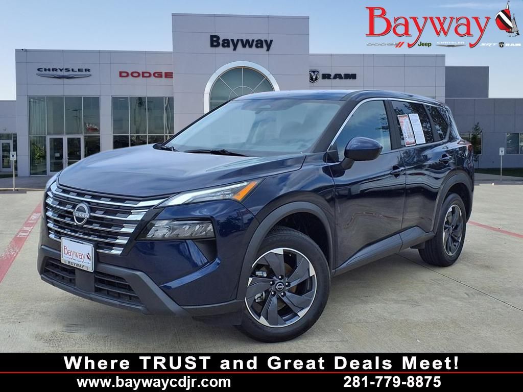 2025 Nissan Rogue SV Blue at Mac Haik CDJR North Houston