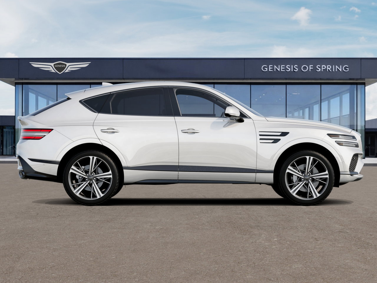 2027 Genesis GV80 Coupe 3.5T White at Genesis of Spring