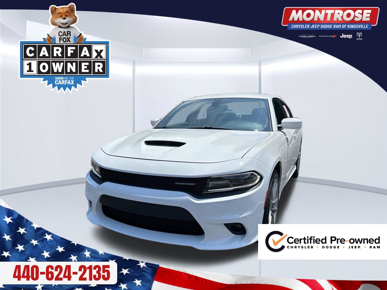 White 2021 Dodge Charger Sedan All-Wheel Drive 8-Speed Automatic