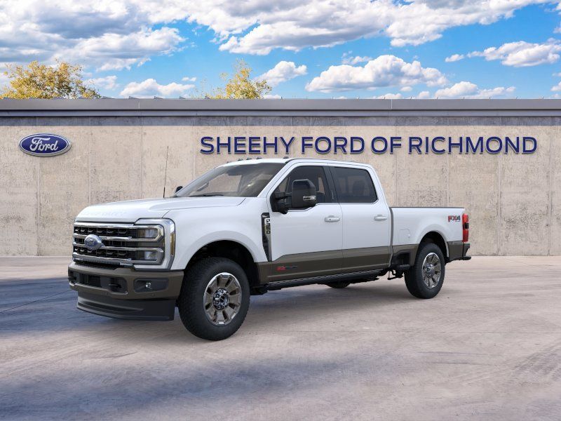 New 2026 Star White Metallic Tri-Coat Ford King Ranch image 2