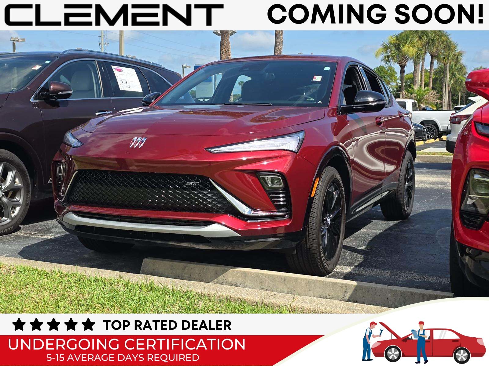 Cinnabar Metallic 2024 Buick Envista SUV / Crossover Front-Wheel Drive 6-Speed Automatic