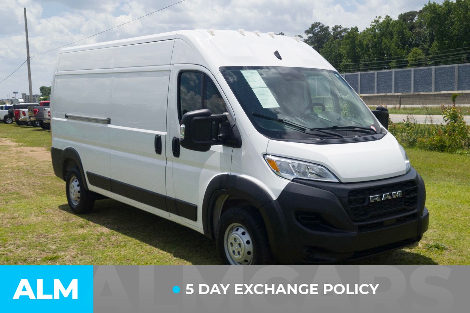 Used 2023 Bright White Clearcoat Ram High Roof image 4