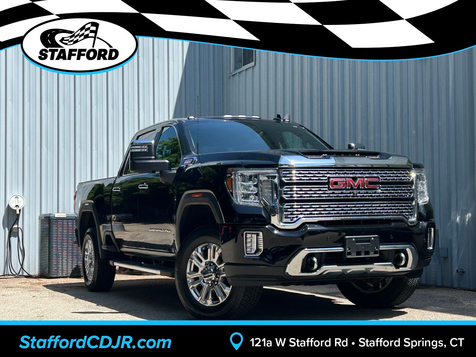 Onyx Black 2021 GMC Sierra 3500HD Pickup Truck Four-Wheel Drive Automatic