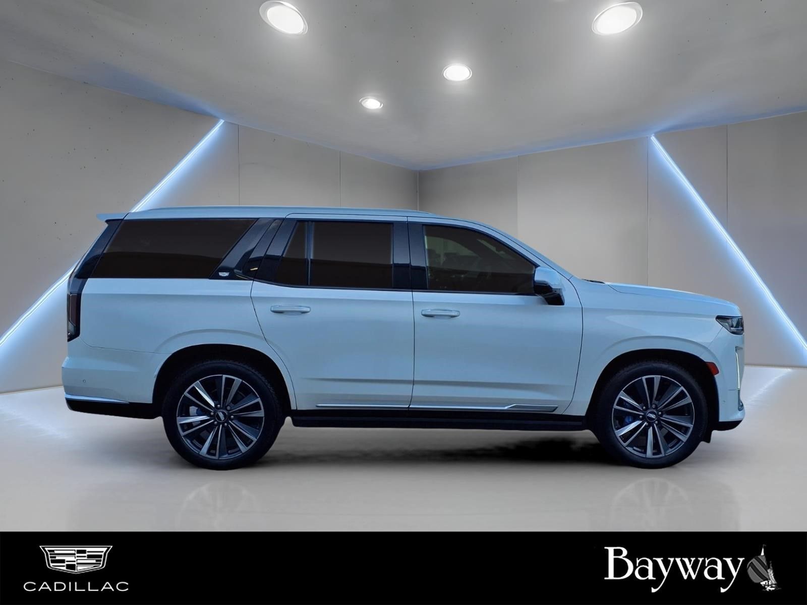 2022 Cadillac Escalade Premium Luxury Platinum White at Bayway Cadillac of The Woodlands