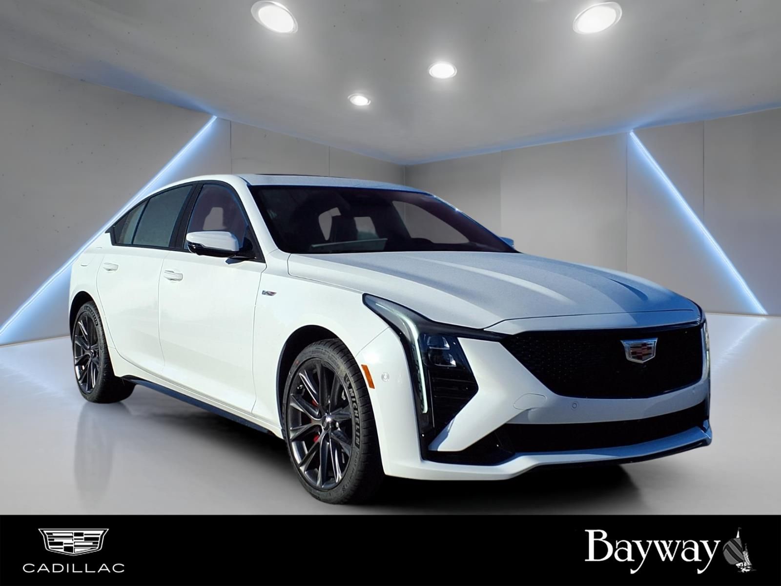 2026 Cadillac CT5 V-Series White at Bayway Cadillac of The Woodlands