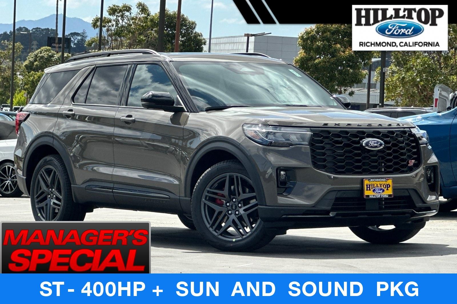 Gray 2026 Ford Explorer SUV / Crossover All-Wheel Drive Automatic