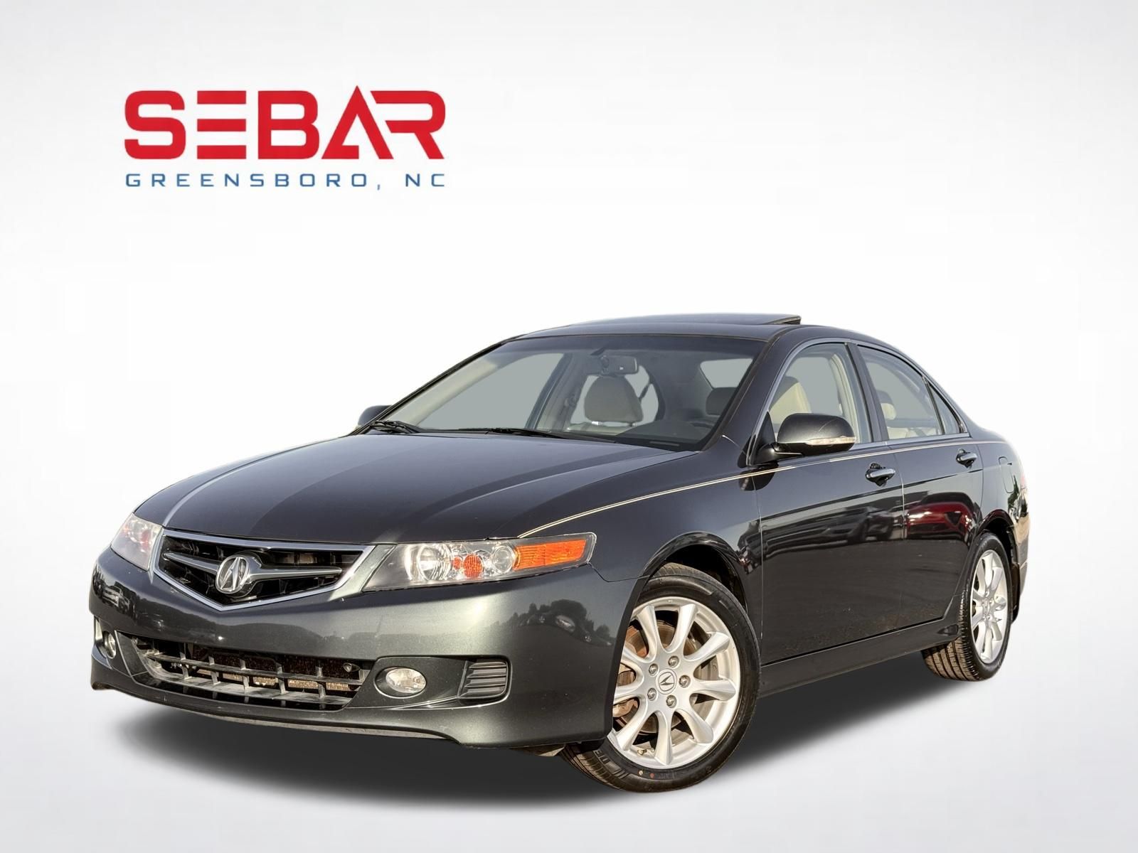 Green 2007 Acura TSX Sedan FWD Sedan Front-Wheel Drive 5-Speed Automatic