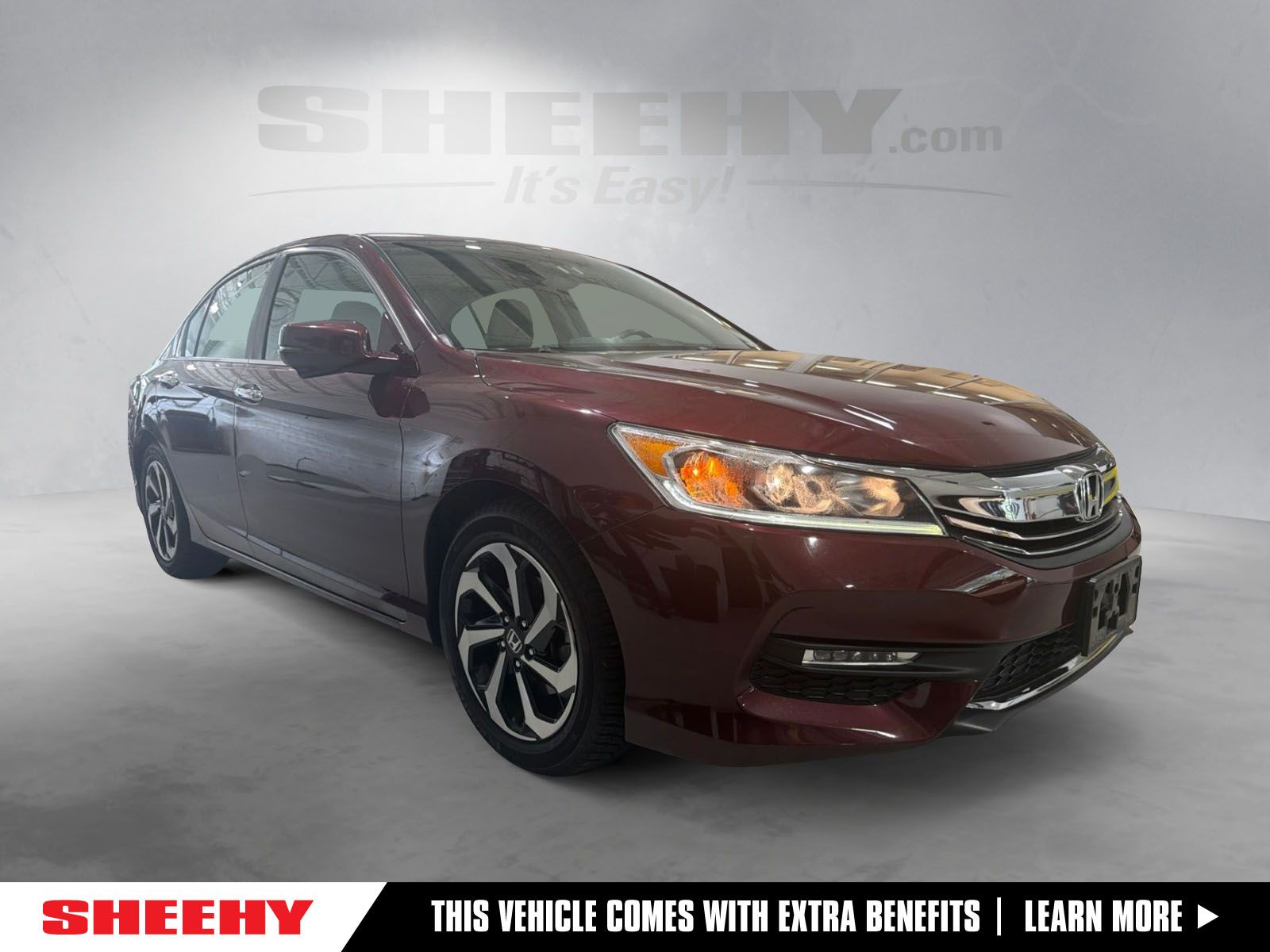 Basque Red Pearl II 2017 Honda Accord Sedan Front-Wheel Drive Continuously Variable Transmission