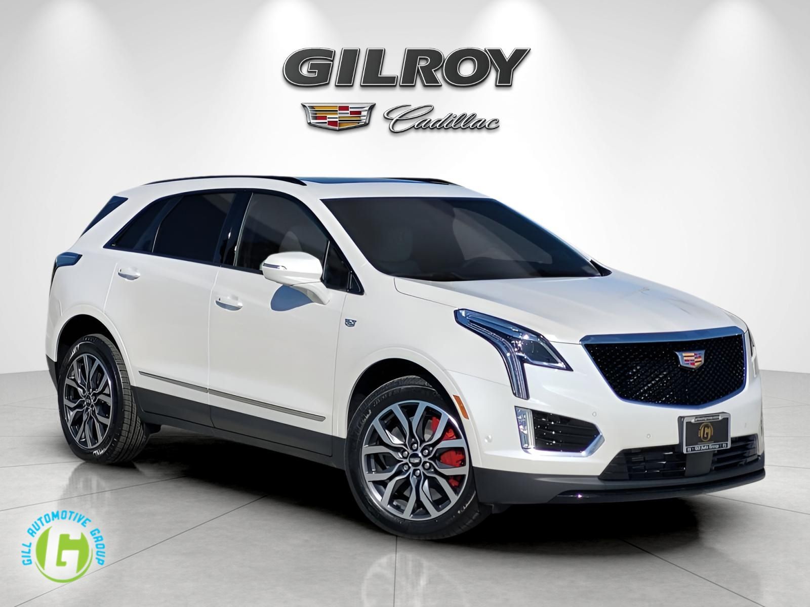 Crystal White Tricoat 2025 Cadillac XT5 SUV / Crossover Four-Wheel Drive 9-Speed Automatic