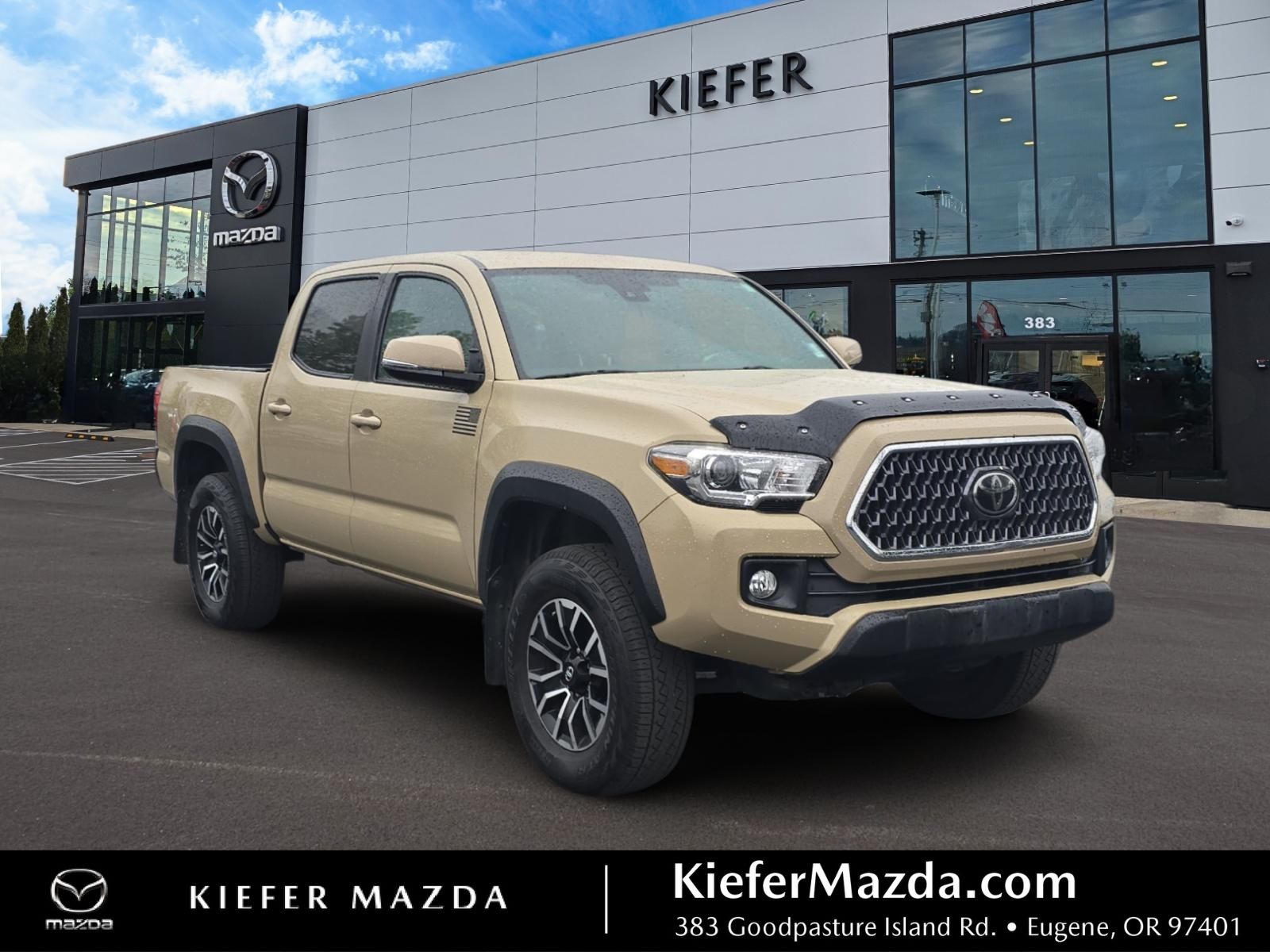 Quicksand 2019 Toyota Tacoma TRD Off Road Double Cab 4WD Pickup Truck Four-Wheel Drive 6-Speed Automatic