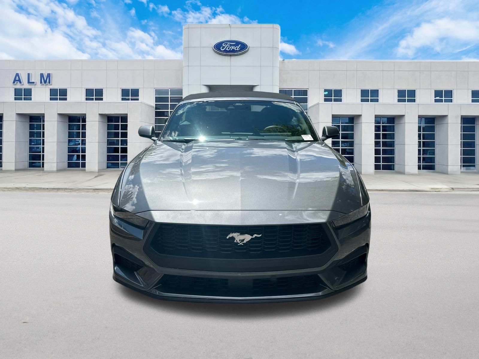 New 2026 Carbonized Gray Metallic Ford EcoBoost® Convertible image 2