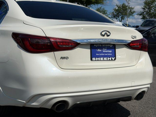 Used 2019 Majestic White INFINITI 3.0t LUXE image 35