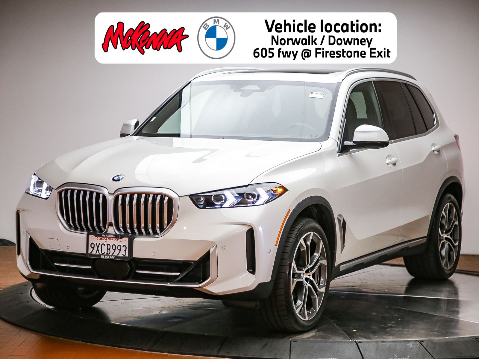 Mineral White Metallic 2026 BMW X5 SUV / Crossover Rear-Wheel Drive 8-Speed Automatic
