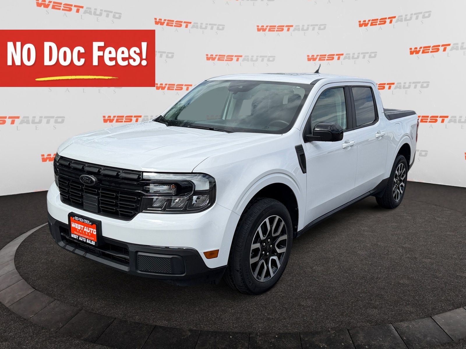 Oxford White 2024 Ford Maverick Pickup Truck All-Wheel Drive 8-Speed Automatic