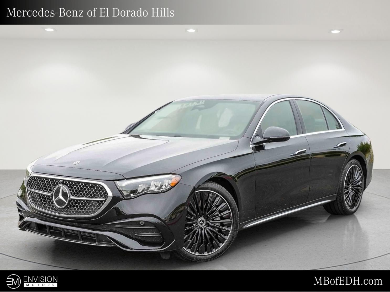 Obsidian Black 2026 Mercedes-Benz E-Class Sedan All-Wheel Drive 9-Speed Automatic