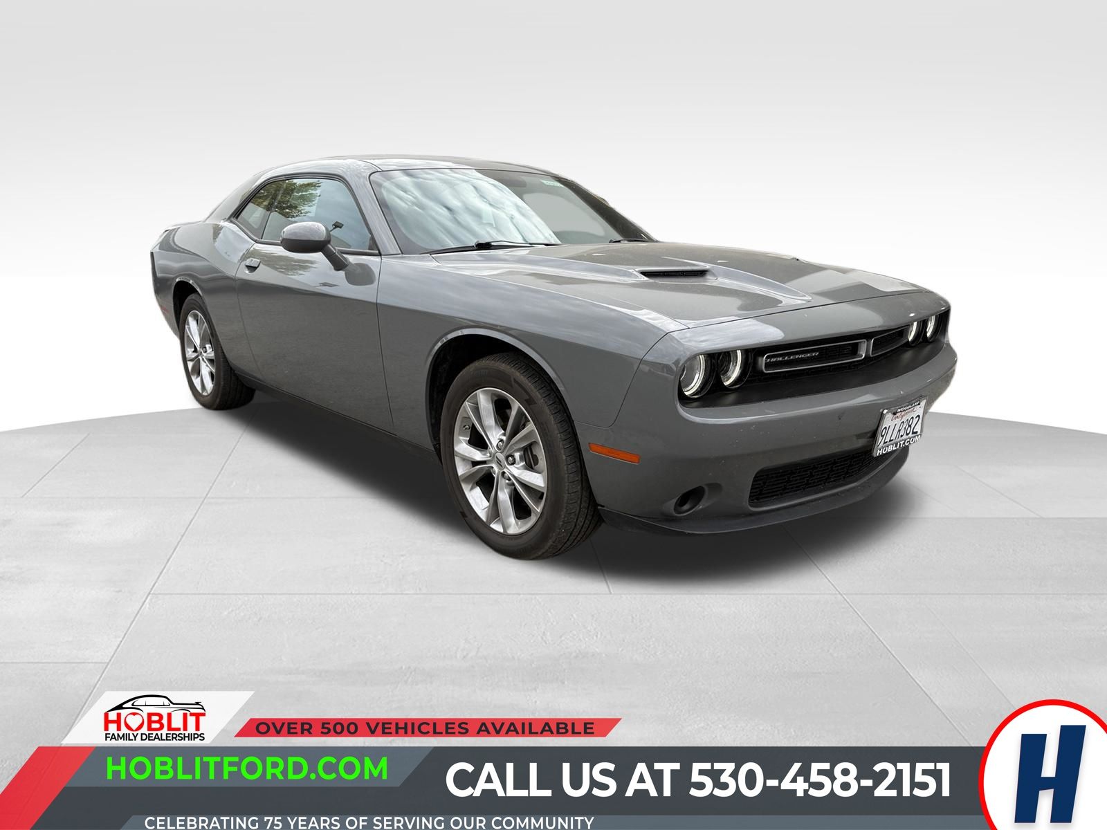 Destroyer Gray Clearcoat 2023 Dodge Challenger Coupe All-Wheel Drive 8-Speed Automatic