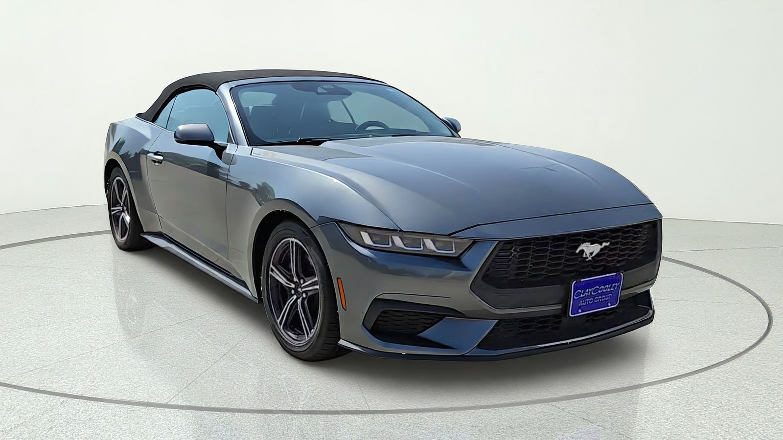 Gray Metallic 2025 Ford Mustang Convertible Rear-Wheel Drive Automatic